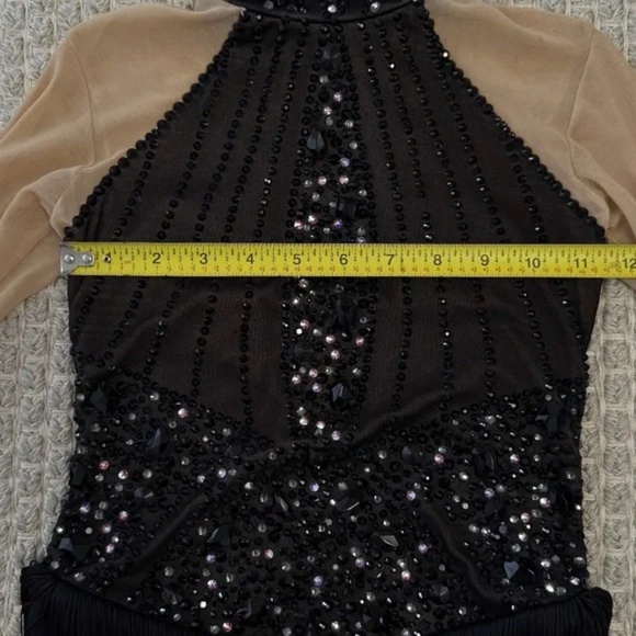 Custom Figure Skating Competition Dress - Girls Size 11/12 - Picture 12 of 16